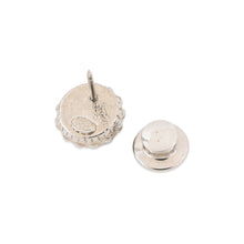 将图像加载到图库查看器中,CHANEL CC Logo Pin Brooch Pink/Silver Metal Rhinestone