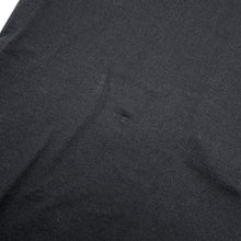 将图像加载到图库查看器中,CHANEL French Sleeve Tweed Trim T-Shirt Size 38 Black Cotton100%
