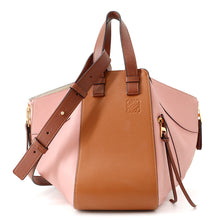 Load image into Gallery viewer, LOEWE hammock MediumPink/Tan387.30WS35 Grained Calf Leather Size Small