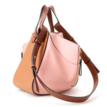 Load image into Gallery viewer, LOEWE hammock MediumPink/Tan387.30WS35 Grained Calf Leather Size Small