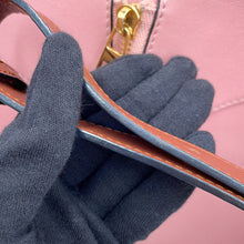 Load image into Gallery viewer, LOEWE hammock MediumPink/Tan387.30WS35 Grained Calf Leather Size Small