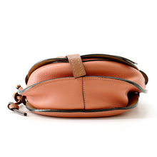 将图像加载到图库查看器中,LOEWE Gate Shoulder Pink/Brown Soft Calf Leather Size Small