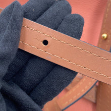 将图像加载到图库查看器中,LOEWE Gate Shoulder Pink/Brown Soft Calf Leather Size Small
