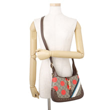Load image into Gallery viewer, GUCCI Jackie1961 GG Supreme 2WAY Shoulder Beige/Multicolor678843 GG Supreme Leather Size Small