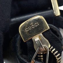 将图像加载到图库查看器中,GUCCI GG Crystal Shoulder Bag Gray/Black/Gold181092 PVC Leather