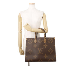 将图像加载到图库查看器中,LOUIS VUITTON Onthego RedM44576 Monogram Monogram Reverse Canvas Monogram Giant Size GM