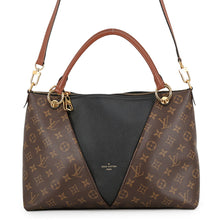 将图像加载到图库查看器中,LOUIS VUITTON V Tote NoirM43948 Monogram Size MM