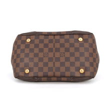 将图像加载到图库查看器中,LOUIS VUITTON Verona RedN41117 Damier Ebene Canvas Size PM
