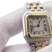 Load image into Gallery viewer, CARTIER PANTHERE 2 Low SM H30mm×W22mm Stainless Steel K18YG Ivory DialW25029B6