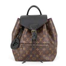 将图像加载到图库查看器中,LOUIS VUITTON Montsouris NM Bordeaux/NoirM45515 Monogram Size PM