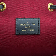 将图像加载到图库查看器中,LOUIS VUITTON Montsouris NM Bordeaux/NoirM45515 Monogram Size PM