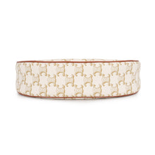 将图像加载到图库查看器中,CELINE Triomphe Ava One Shoulder Bag White193952BZJ.01BC Leather PVC