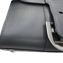 将图像加载到图库查看器中,Delvaux Brillon 2-way Shoulder Dark Gray/Silver Box Calf LeatherLeather Size Mini