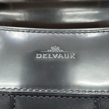 Load image into Gallery viewer, Delvaux Brillon 2-way Shoulder Dark Gray/Silver Box Calf LeatherLeather Size Mini