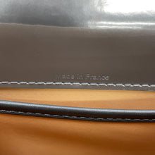 Load image into Gallery viewer, Delvaux Brillon 2-way Shoulder Dark Gray/Silver Box Calf LeatherLeather Size Mini