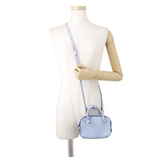 Load image into Gallery viewer, Delvaux Cool box Light BlueAA0670AQY Taurillon Soft Grain Leather Size Nano