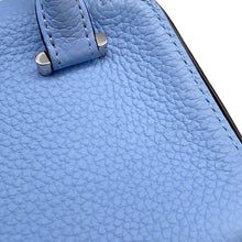 Load image into Gallery viewer, Delvaux Cool box Light BlueAA0670AQY Taurillon Soft Grain Leather Size Nano