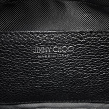 Load image into Gallery viewer, JIMMY CHOO Star Studded Camera Bag Black Leather