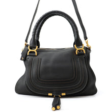 Load image into Gallery viewer, Chloe Marcy 2-way Bag Black Calf Leather