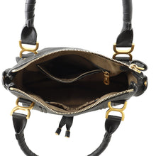 Load image into Gallery viewer, Chloe Marcy 2-way Bag Black Calf Leather