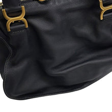 Load image into Gallery viewer, Chloe Marcy 2-way Bag Black Calf Leather