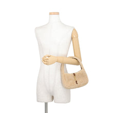 Load image into Gallery viewer, SAINT LAURENT PARIS LE 5 A7 Hobo Brown760375 Shearling Leather Size Mini