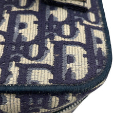 Load image into Gallery viewer, Dior Travel Vanity Oblique Embroidery Navy/GrayS5480VRIW Canvas Size Medium