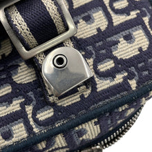 Load image into Gallery viewer, Dior Travel Vanity Oblique Embroidery Navy/GrayS5480VRIW Canvas Size Medium