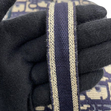 Load image into Gallery viewer, Dior Travel Vanity Oblique Embroidery Navy/GrayS5480VRIW Canvas Size Medium