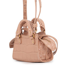 将图像加载到图库查看器中,BALENCIAGA Neo-Classic Shoulder Bag Beige669537 Leather Size Super Nano