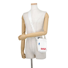 Load image into Gallery viewer, BALENCIAGA NASA Shoulder Bag White/Red659143 Canvas