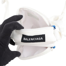 Load image into Gallery viewer, BALENCIAGA NASA Shoulder Bag White/Red659143 Canvas