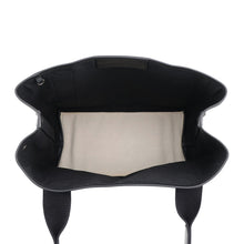 将图像加载到图库查看器中,BALENCIAGA Navy Kabas Natural/Black339933 Canvas Leather Size S