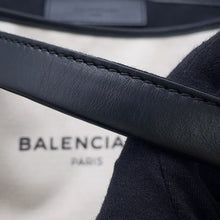 将图像加载到图库查看器中,BALENCIAGA Navy Kabas Natural/Black339933 Canvas Leather Size S