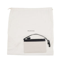 将图像加载到图库查看器中,BALENCIAGA Navy Kabas Natural/Black339933 Canvas Leather Size S