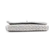 将图像加载到图库查看器中,MIUMIU Nappa Crystal Shoulder Bag Silver5BP079 Nappa Leather