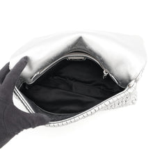 将图像加载到图库查看器中,MIUMIU Nappa Crystal Shoulder Bag Silver5BP079 Nappa Leather