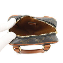 将图像加载到图库查看器中,CELINE Triomphe Heart Handbag Tan198222 PVC Leather