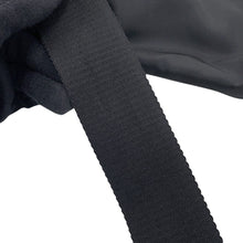 将图像加载到图库查看器中,PRADA Triangle Logo Shoulder Bag Black/Gray/Brown2VD769 Nylon Saffiano LeatherLeather