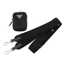 Load image into Gallery viewer, PRADA Re-Nylon Shoulder Bag Black2VH113_2DMH_F0002_V_XOP Nylon Saffiano LeatherLeather