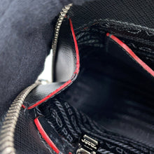 将图像加载到图库查看器中,PRADA 2WAYBag Black/Red1BZ003 Saffiano LeatherLeather
