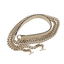 将图像加载到图库查看器中,GUCCI Interlocking G Chain Wallet Ivory615523 CAO0G 9522 Leather