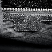 Load image into Gallery viewer, GUCCI jumbo GG messenger bag Black739668 FABRP 1000 Canvas Size Medium