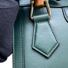 Load image into Gallery viewer, GUCCI Diana 2WAY Handbag Green832936 Leather Bamboo Size Small