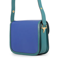 Load image into Gallery viewer, GUCCI Horsebit1955 Shoulder Bag Blue/Turquoise602204 1DBAG 8381 Leather Size Small