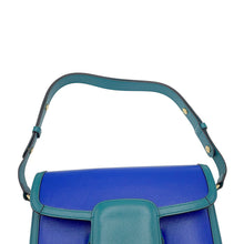 Load image into Gallery viewer, GUCCI Horsebit1955 Shoulder Bag Blue/Turquoise602204 1DBAG 8381 Leather Size Small