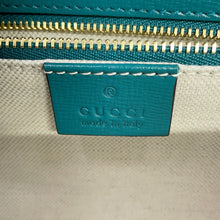Load image into Gallery viewer, GUCCI Horsebit1955 Shoulder Bag Blue/Turquoise602204 1DBAG 8381 Leather Size Small