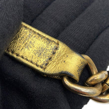 将图像加载到图库查看器中,CHANEL Boy Chanel Gold/BlackA67085 Lambskin