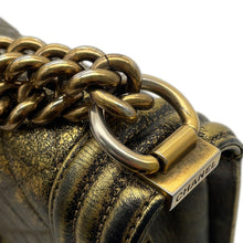 Load image into Gallery viewer, CHANEL Boy Chanel Gold/BlackA67085 Lambskin