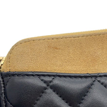 将图像加载到图库查看器中,CHANEL Matelasse ChainShoulder Bag Black/BeigeAP4743 Lambskin suede